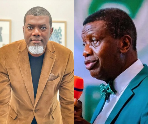 Reno Omokri and Pastor Enoch Adeboye