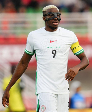 Victor Osimhen captained Super Eagles against Uganda