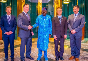 President Bola Tinubu and AFRICOM team