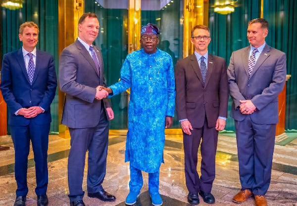 President Bola Tinubu and AFRICOM team