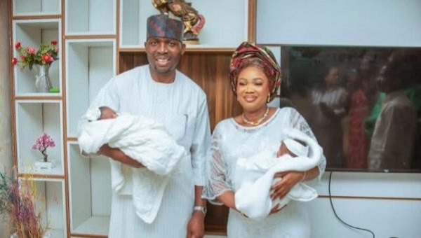 Mercy Ebosele and her husband