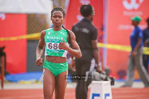 Fast-rising sprinter Anita Enaruna