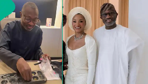 Billionaire Femi Otedola shows off his birthday gift from daughter Temi Billionaire Femi Otedola shows off his birthday gift from daughter Temi