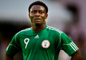 Former Super Eagles striker Obafemi Martins Former Super Eagles striker Obafemi Martins