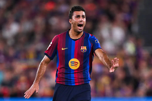 Barcelona midfielder Rodri