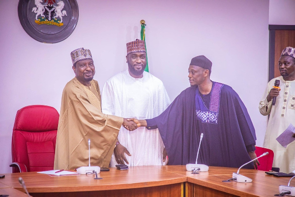 Abba Abubakar, the son of former Vice President, Atiku Abubakar joins APC
