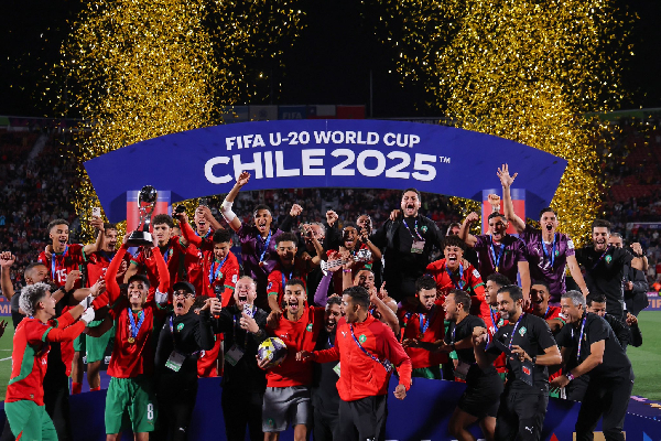 Morocco beat Argentina 2-0 to win the 2025 FIFA U-20 World Cup