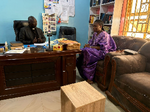 Rev Dachomo and Tinubu's aide Rev Dachomo and Tinubu's aide