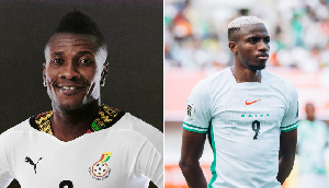 Ghana legend Asamoah Gyan debunks the news circulating about Victor Osimhen