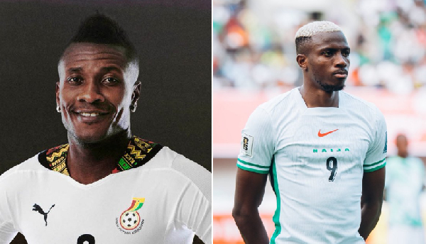 Ghana legend Asamoah Gyan debunks the news circulating about Victor Osimhen