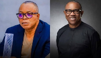 Jarret Tenebe and Peter Obi