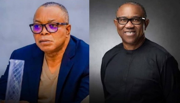 Jarret Tenebe and Peter Obi