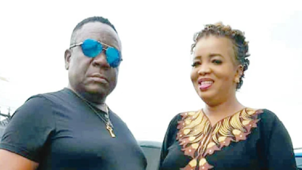 Mr Ibu's widow, Stella Maris Okafor