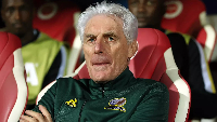 Bafana Bafana head coach Hugo Broos
