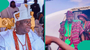 The Ooni of Ife, Oba Adeyeye Enitan Ogunwusi, & the Alaafin of Oyo, Abimbola Akeem The Ooni of Ife, Oba Adeyeye Enitan Ogunwusi, & the Alaafin of Oyo, Abimbola Akeem