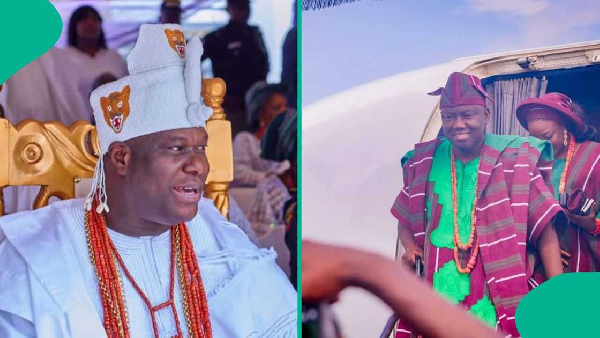 The Ooni of Ife, Oba Adeyeye Enitan Ogunwusi, & the Alaafin of Oyo, Abimbola Akeem