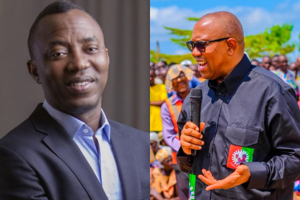 Omoyele Sowore and Peter Obi