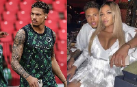 Maduka Okoye and girlfriend Jelicia Westhoff