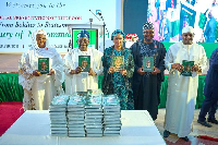 Tinubu at the book launch