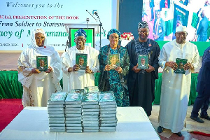 Tinubu at the book launch