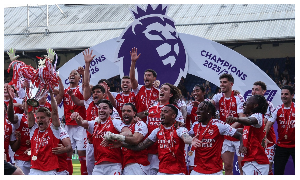 Arsenal win first Premier League title in 22 years
