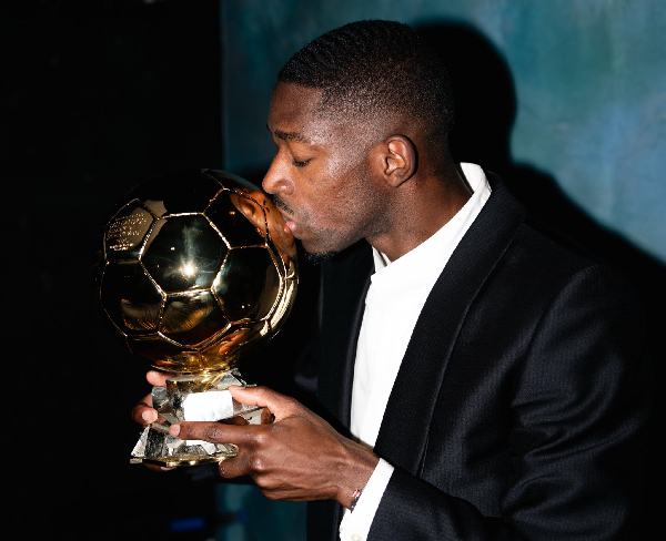 Ousmane Dembele wins 2025 Ballon d'Or