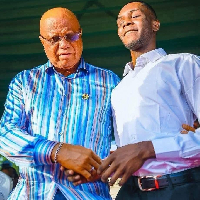 Akwa Ibom State Governor, Umo Eno and impaired gospel sensation Chris Vic