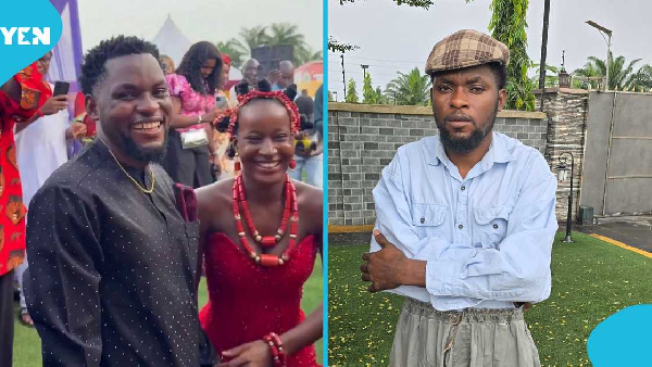 Mark Angel and newly wedded wife. Image credit: Yen News
