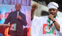 A collage of Peter Obi and Gbadebo Rhodes-Vivour