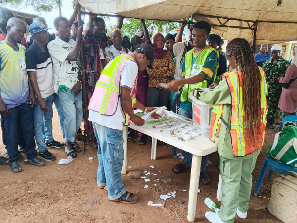 INEC officials counting votes at Osun elelction