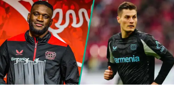 Victor Boniface and Patrik Schick