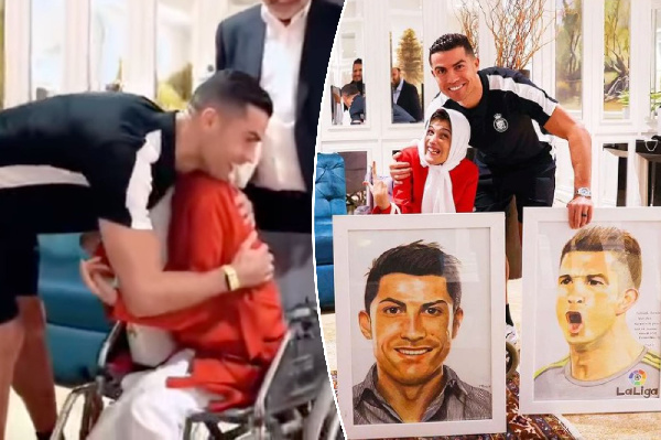 Photo of Cristiano Ronaldo that attracted the ire of Iranian lawyers