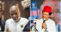 Nnamdi Kanu and Shehu Sani