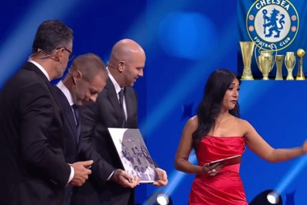 Chelsea have been recognised by UEFA
