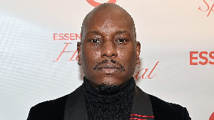 American actor and R&B singer Tyrese Gibson