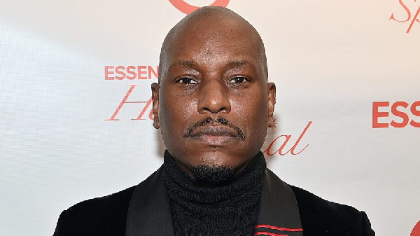American actor and R&B singer Tyrese Gibson