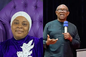 A photo collage of Bright Ndibunwa and Peter Obi