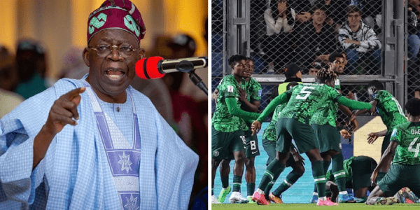 President Tinubu sends a message to Flying Eagles
