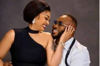 Olakunle Churchill and his wife, Rosy Meurer