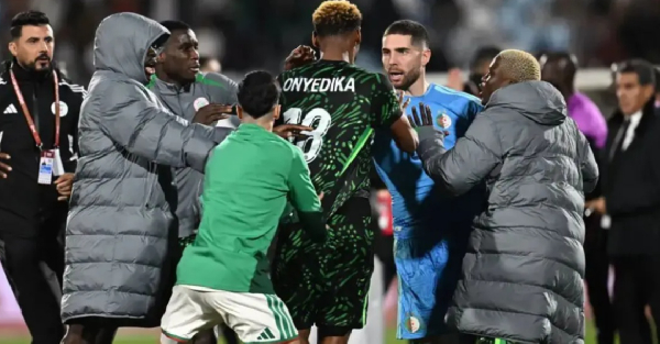 CAF investigates clashes between Algeria and Nigeria players after the quarterfinal
