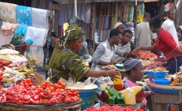 Traders in the market place