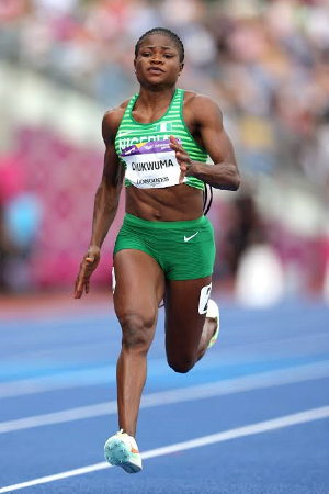 Rosemary Chukwuma qualifies for women's 100m semifinals