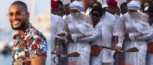 Alex Ekubo's wife heartfelt tribute