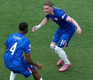Tosin Adarabioyo and Cole Palmer