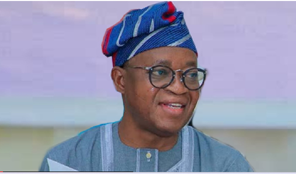 Adegboyega Oyetola is the Minister of Marine and Blue Economy