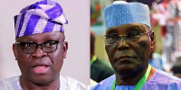 Ayo Fayose and Atiku Abubakar