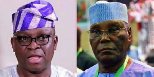 Ayo Fayose and Atiku Abubakar
