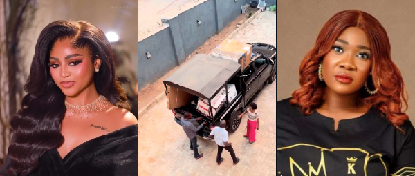Regina Daniels and Mercy Johnson
