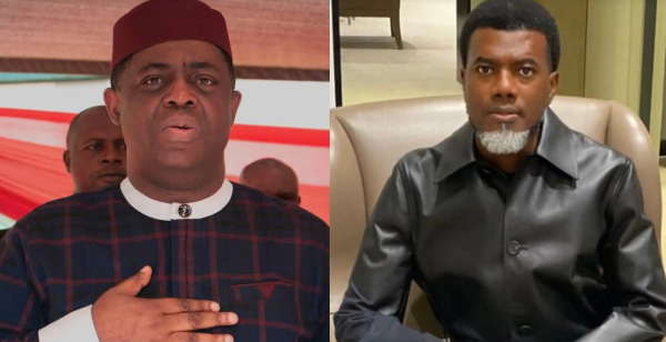 L-R: Fani-Kayode and Reno Omokri