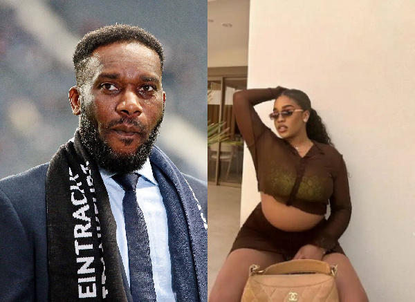 Jay Jay Okocha and daughter, Daniella